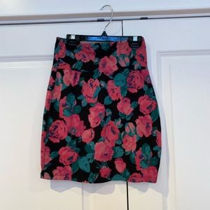 Floral Skirt, Aritzia, Size S